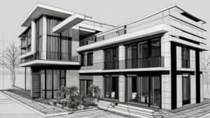 Default Architectural Drafting 2d cad drawings 1 1