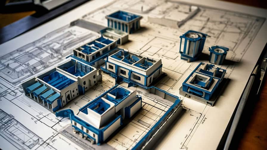 Default BUILDING FACTORY PLAN LAYOUTS Drafting 2d cad drawing 1